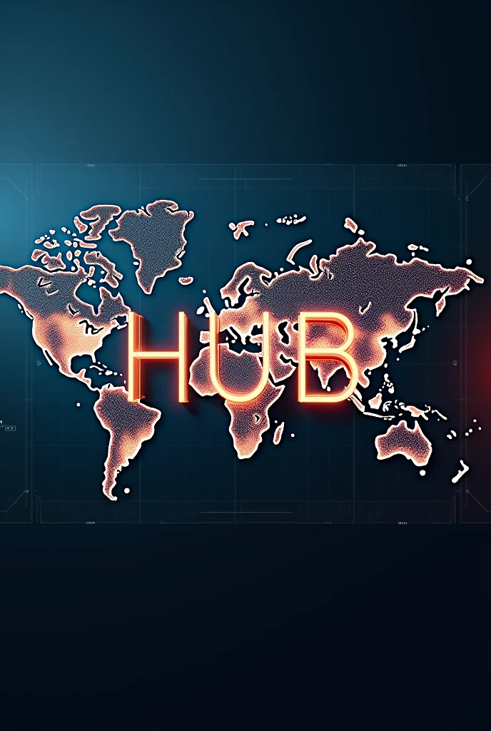 I wanna motion poster of the name of (The Geopolitical Hub)