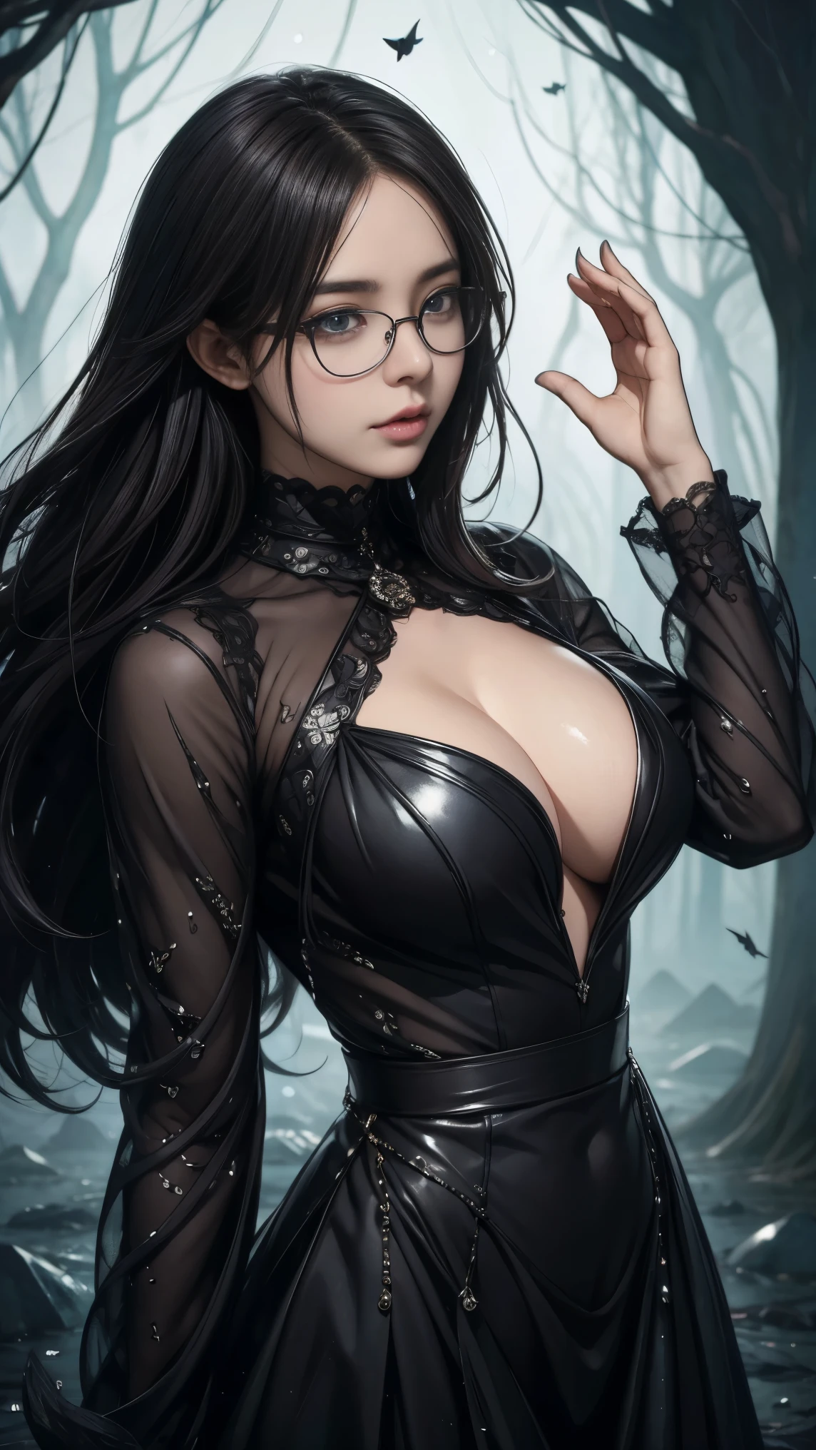 (Highest quality,High resolution:1.2),(dark,Threatening:1.1),(Regrettably:1.1), (Oak:1.5),(devilのテーマ:1.5),(dark horror theme:1.5),(Thriller:1.5),(Inspiration from Stephen King:1.5),(Dark fantasy:1.5), (Ink and watercolor:1.5), (black and white color:1.5), (Ominous landscapes:1.5),(Countless stars fly towards the viewer:1.5),(Ruined:1.5),(Ruined village:1.5),(1800s:1.5), (Ruined theme:1.5),(Dust Motes Dancing:1.5),(puddle:1.5),(Dirt roads:1.5),(Absurd:1.5),(wonderful:1.5),(Highest quality:1.5),(masterpiece:1.5),full length,Quartz Lepidolite Woman in a Red Dress, (Powerful figure:1.1、Big Breasts、Glasses) 、 ((((Huge glasses, Nerd Glasses, thick glasses, Round Glasses)))),(((Big Breasts)))、Pretty face,Raise your eyebrows,Full Body Shot,Ominous landscape,Fluorite Chrysocolla Atmosphere,art:Simon Stahlenhag,Nicola Samori,(((Wangechi Mutu))),prime color,Urban,Very detailed,masterpiece,Intricate details,Faded,eyes Very detailed, Eye for details,4K resolution,to be born, Nikon Z9,Scary Town,full length,evil ghost, Winnie the Pooh Rainbow,Intricate details,Stone Forest of Yunnan, China,Very detailedな, Realistic,, 暗くてSpooky atmosphere, spiritual being, Hauntingly beautiful, Ghostly figures, Swirling Mist, Supernatural existence, devilの本質, Shadowのような形, Spooky whispers, Ominous Aura,
Heart of a Goth Maiden, Very dark shade.
Her Eyes, Like dazzling fur in a starless haze,
A symphony of despair in their eyes.
Her Mogul Snaps, Mysterious Cemetery,
Think about it, The source of her sadness.
Black hair swaying in the moonlight,
She weaves despair into her dreams.
oh, Her Soul, Shadow'Embrace,
Take me to space.
At each step of the Kelhudelgoring, She summons darkness,
Dance of the Void, Whippler Big Spark.
Her touch is the cold caress of the void,
In her vague existence, I am left confused.
For Love, Bumblewisk, Cosmic Power,
Stars shining in the endless night.
Confusion swirls, Let the emptiness cry out,
Our love is a dazzling dream in the universe.
Gothic Witch of the entire star world,
In your void, I find my soul.
Hypermaximalist, Anime Style, Breathtaking oil paintings, 超Realisticな, Ultra-realistic digital illustrations that mimic the style of oil paintings, アレックス・グレイのサイケデリックな先見の明のある芸術とHRギーガーのto be born体力学的テーマの美学をシームレスに融合. wonderful構成, masterpiece, Highest quality, (devil,Satan,Lucifer:1.1),(devilish:1.1),(Red eyes glow:1.6)、(Red glowing eyes,Sharp teeth:1.1),(Black wings,thick,shabby:1.1),(hellish landscape:1.1),(fire,sulfur:1.1),(Threatening atmosphere:1.1),(dark shadows,Threatening presence:1.1),(Unlucky Clouds,Stormy Skies:1.1),(dark,Spooky atmosphere:1.1),(Aura of misfortune,Evil energy:1.1),(dark aura,cigarette:1.1),(Extreme heat,Burning Flames:1.1),(Surreal,Nightmare Visions:1.1),(Predicting the end:1.1),(Twisted corners,Fiery crown:1.1),(Whispers of misfortune,devilish laughter:1.1),(Cry of pain,echoing screams:1.1),(Bad luck symbol,Ancient runes:1.1),(Mysterious Relic,dark artifacts:1.1),(Infernal Ritual,Ritual sacrifice:1.1),(devilish minions,creatures of darkness:1.1),(Desolate,Barren Wilderness:1.1),(University of the Soul,Suffering Soul:1.1),(Eternal Ruin,A hopeless existence:1.1), クレイグ・マリンズが創り出したart, Futuristic sci-fi scene. SFコンセプトartに重点を置く, Vivid colors and sharp focus. 全体的な照明は映画のコンセプトartの本質を