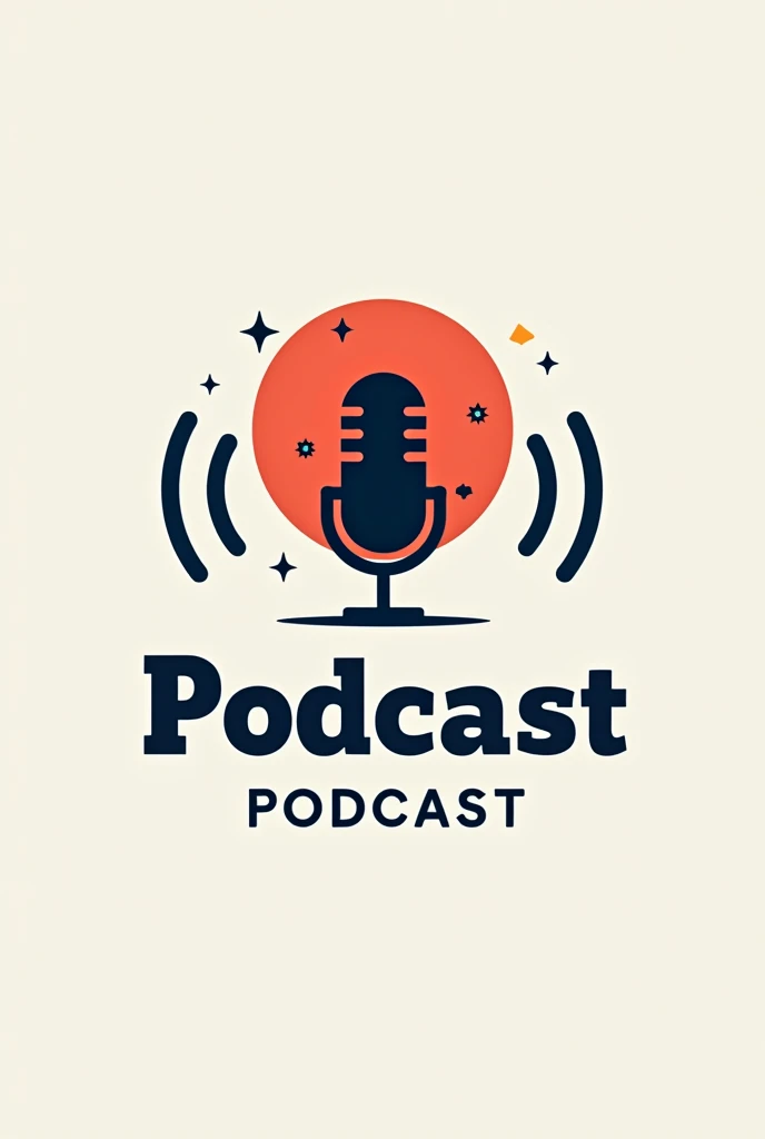 a logo for a podcast