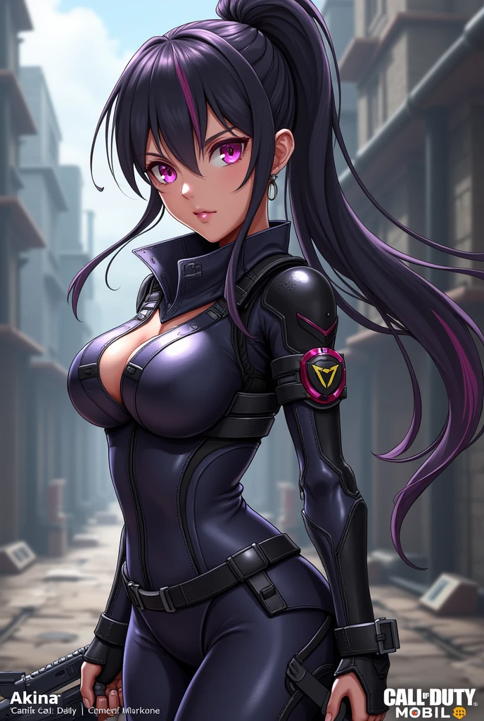 Character for call of duty mobil name Akina, gender woman anime