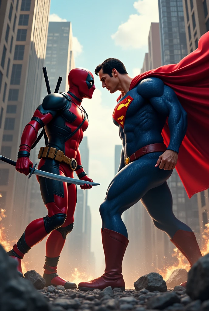 Deadpool and superman