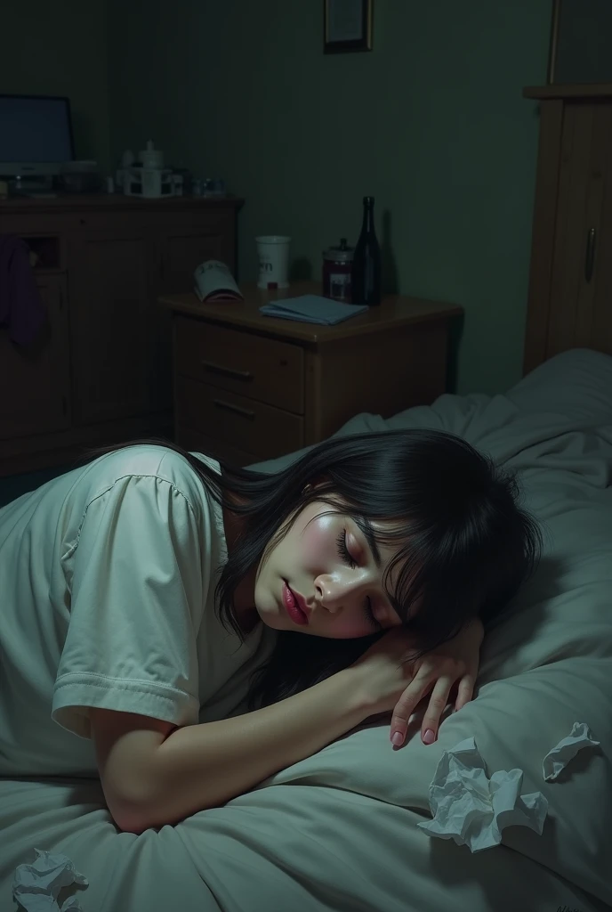 What does depression look like with a woman who loves too much?