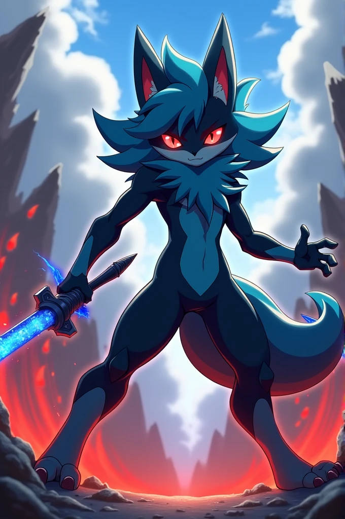 lucario as black clover asta