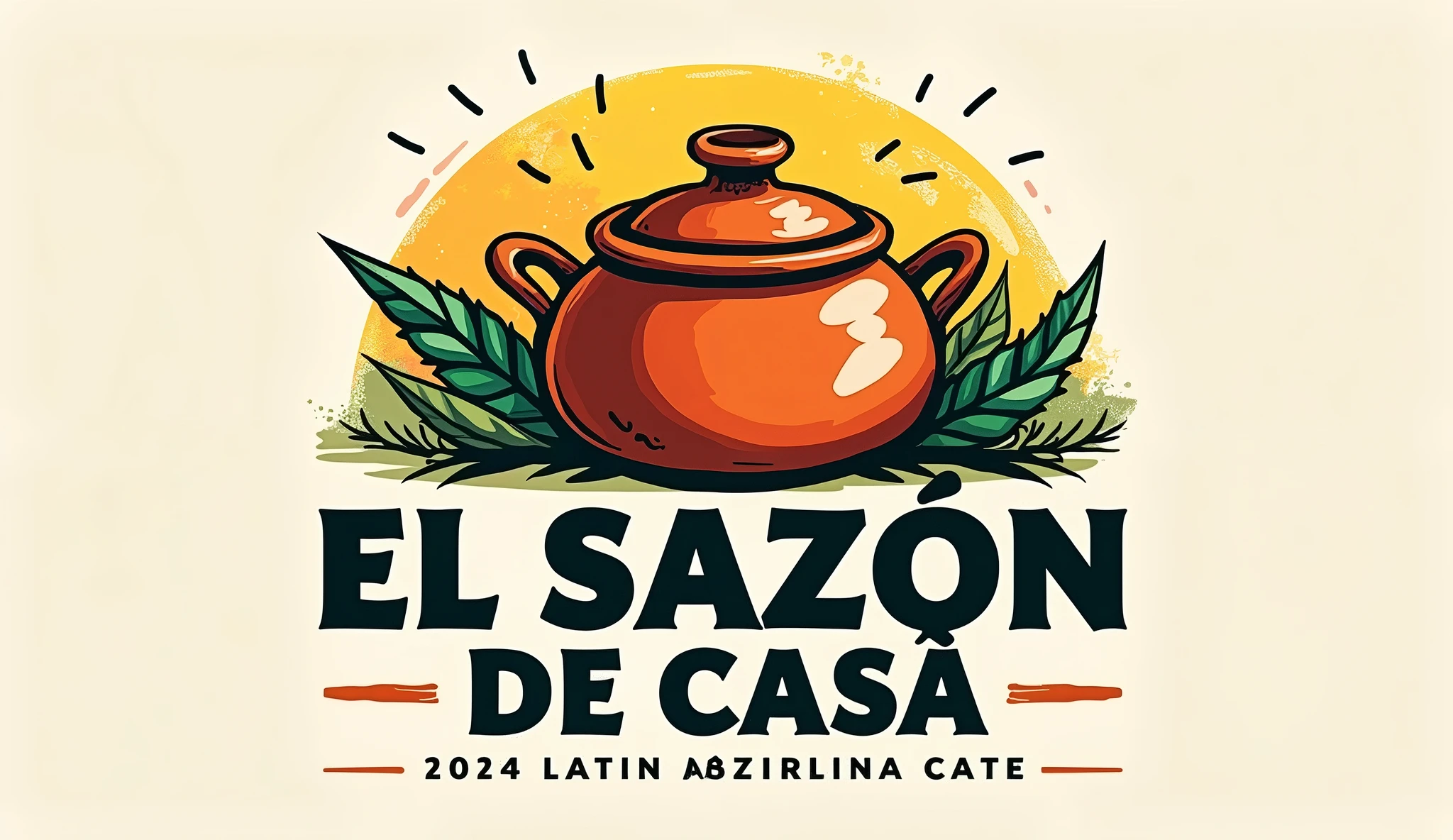 We want a logo for my mom&#39;s kitchen, which is called &quot;El Sazón de Casa&quot;, We want something that projects the idea we have as such, We want the logo to be colorful and to attract the attention of our potential clients., We want something rustic and simple, we want something more colorful