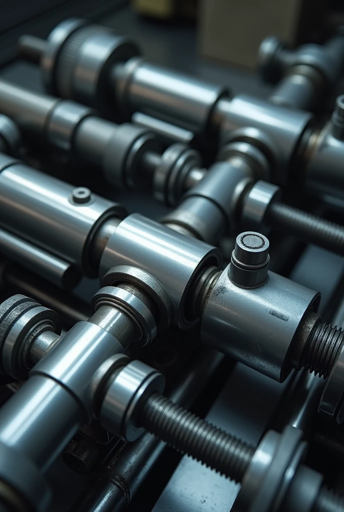 What a hydraulic piston looks like