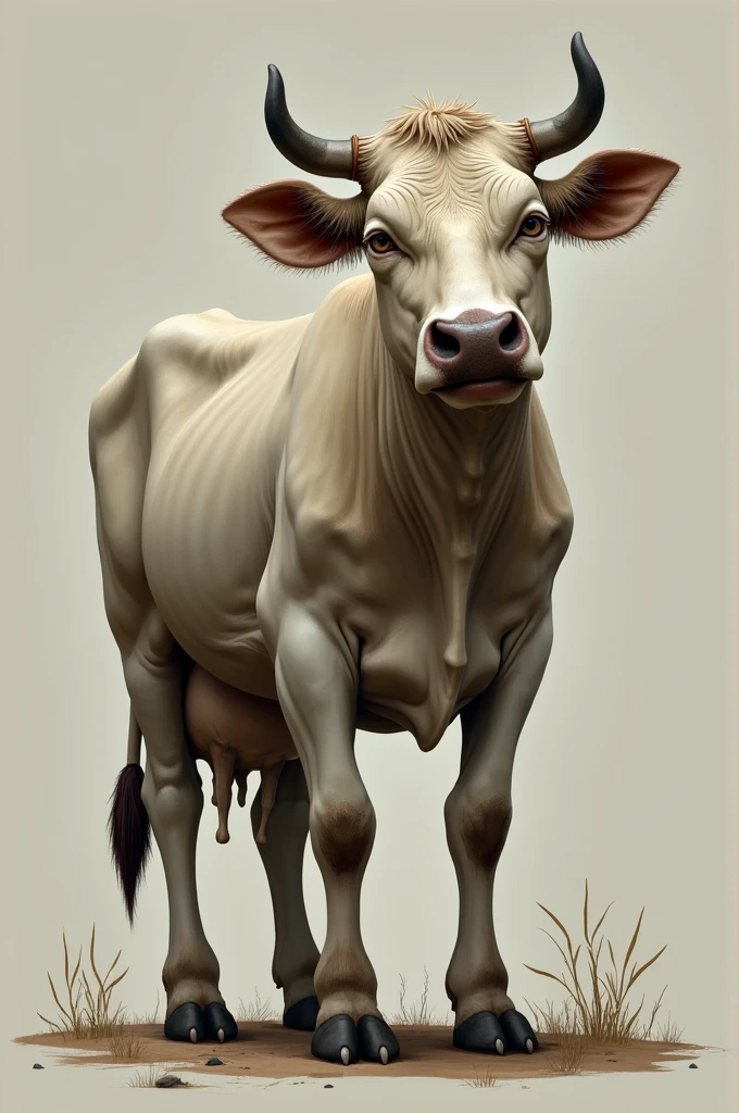 COW WITH LOW MILK PRODUCTION, AND SHE LOOKS SICK