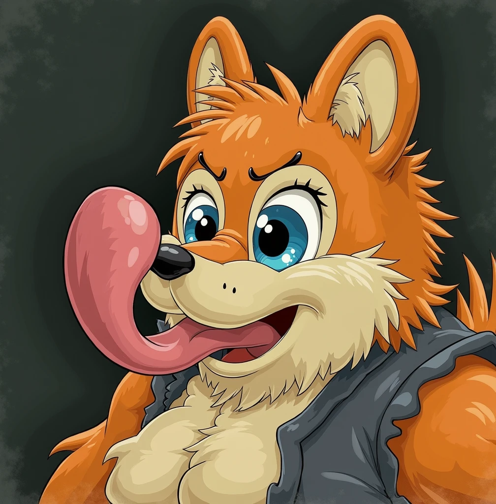 muscular glamrock freddy sucking a hard cock