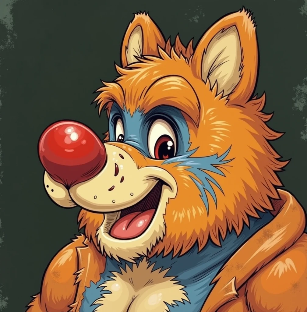 muscular glamrock freddy sucking a hard cock
