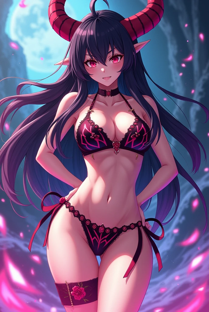 Serafall anime dxd bikini