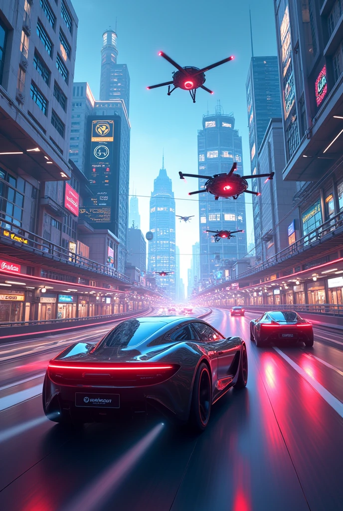 make a cover image about transportation technology
