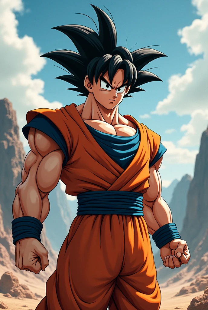 realistic goku