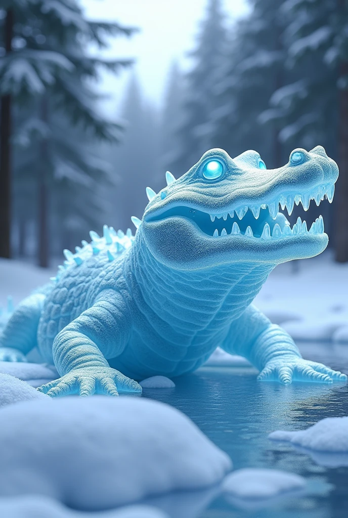 Ice alligator