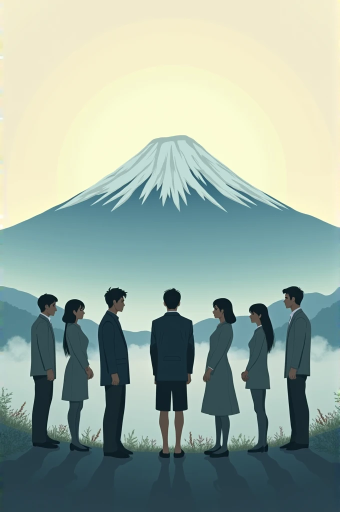 You are the average of the five people you spend the most time with, mt.fuji