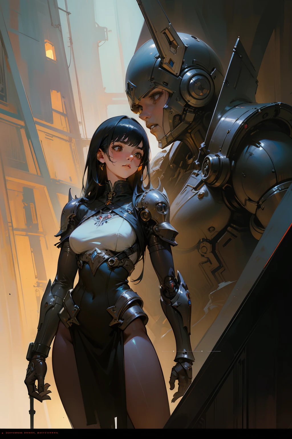 horror scene,female face, female, a rugged young engineer with cybernetic enhancements,  intricate, elegant, highly detailed, digital painting, artstation, concept art, smooth, sharp focus, illustration, art by h r giger and greg rutkowski and alphonse mucha, beautiful dramatic lighting