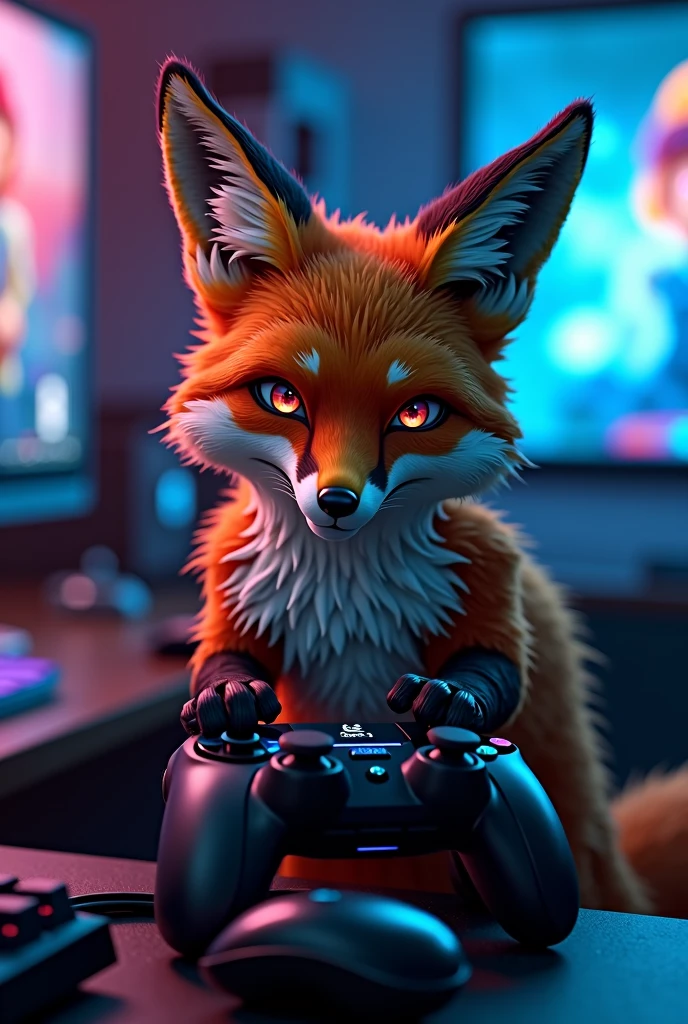 gamer fox