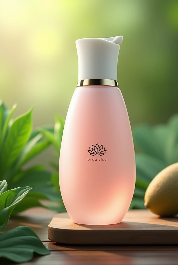 Ciwi fruit sugandhit moisturizer bottle with lotus logo on it 