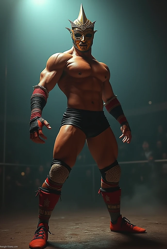 Mexican figther of lucha livre