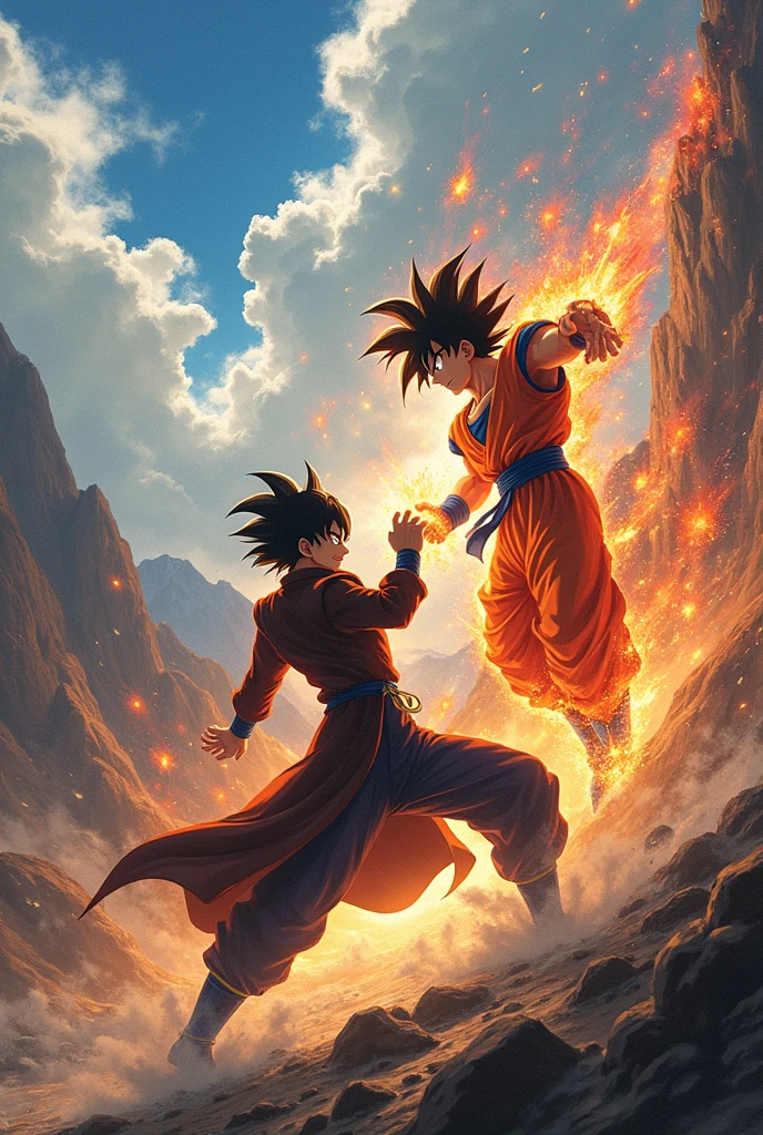 Chuuya vs Goku 