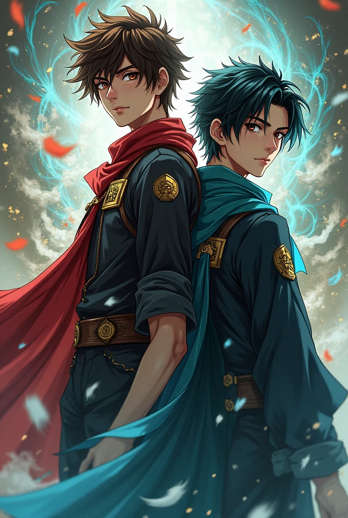 Appearance of Yuji Itadori and Kinji