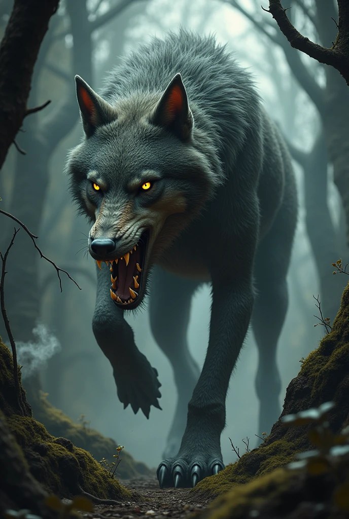 Wolf-Snake Hybrid fusion .