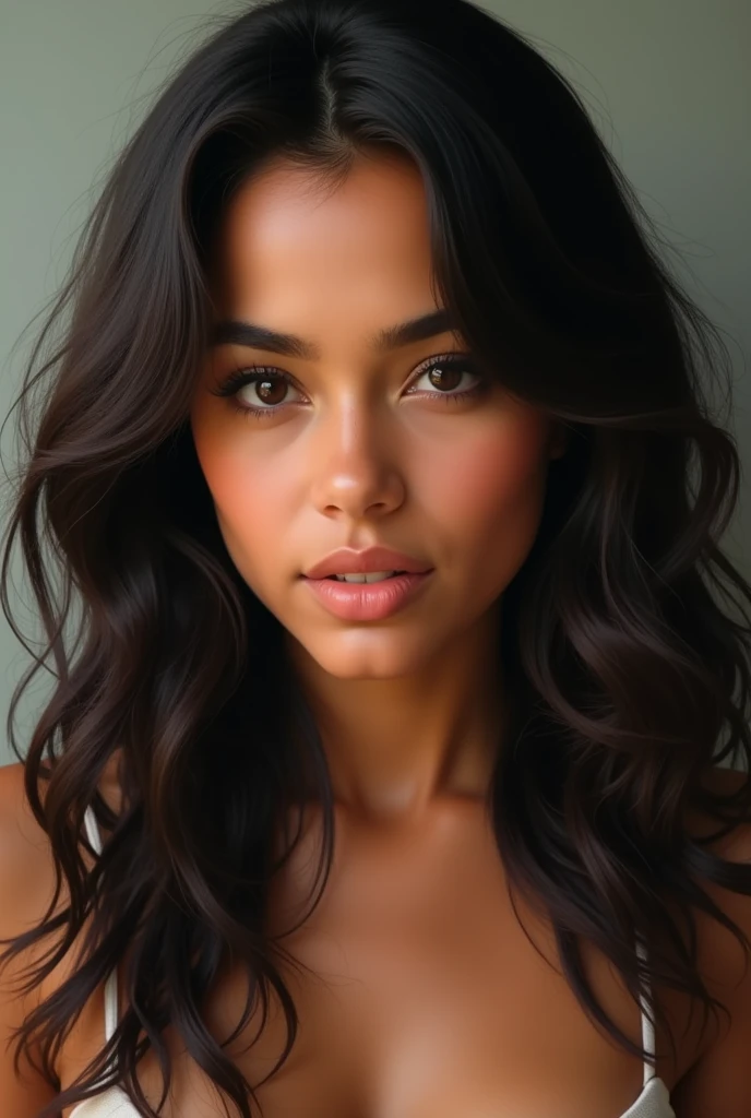 Realistic latina woman