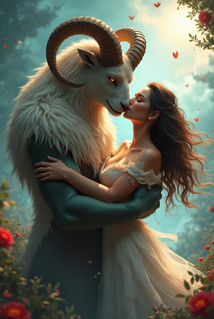 vogoban ram kissing a woman