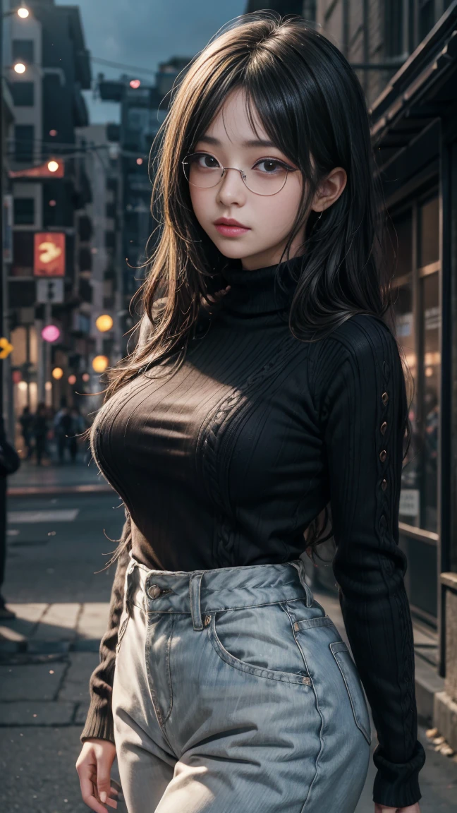 (最高qualityのディテール)、Realistic、8K Ultra HD、High resolution、(One Girl:1.2),(丸Glasses、Fatal Beauty,Attractive beauty) ,(A supple and powerful physique),(Sensual charm),(Glasses、Mysterious charm:1.1),(Big Breasts、Captivating silhouette),The 超detailedな、高qualityのテクスチャ、複雑なdetailed、detailed、非常にdetailedなCG、高qualityの影、detailed 美しく繊細な顔、detailed 美しく繊細な目、Written boundary depth、Ray Tracing、20th Generation、Cute K-Pop Girls、(The Face of Ulzan in Korea)、Thin face、(Urzan-6500-v1.1:0.6)、PurerosFace_v1、Glowing Eyes、Perfect body、 Viewer Display、(最高qualityのディテール:1.2)、Realistic、8K Ultra HD、High resolution、Close-up of a woman, realistic girl rendering, 8k artistic german bokeh, Enchanting girl, Real Girls, Gurwitz, Gurwitz-style artwork, Roleplay, Realistic 3D style, cgstation Popular Topics,, 8K Portrait Rendering,(truth,truth:1.4),(Sparkling eyes girl:1.2)、Best image quality, 最高quality, Realistic, 超detailedな, Realistic, 4K 8K Ultra HD Full Color RAW Photos, Fujifilm(Medium format), Hasselblad, Carl Zeiss, Incredible dynamic range photography(utility_art:Smooth-768:1.1),High resolution, High pixel count, 明確なdetailed, Clear images, Natural color reproduction, Noise Reduction, High fidelity, quality, Software Improvements, Upscaling, Optimized Algorithms, Professional-level retouching,
1. Oversized coat:
The coat is、Choose an oversized design that covers from shoulders to knees.。Color is classic navy or black、or warm khaki or beige, hang on.、Choose colors that match the season。
2. Knitted sweater or turtleneck:
To protect yourself from the cold、Knitted sweater or turtleneckを選択してください。Match the texture and color of the knit to the coat.。
3. Wide leg pants:
For pants, Choose a wide-leg design、Combines ease of movement and style。Denim in dark tones or black trousers will look good.。
4. Knee-high boots:
What is included in an oversized coat、足首からふくらはぎまでカバーするKnee-high bootsとの組み合わせ。Boots are black or dark brown and chic.、Gives a stylish impression。
5. accessories:
シンプルなゴールドまたはシルバーのaccessoriesを選択してください、Add elegance to your outfit。for example、Long necklaces and large earrings are recommended.。
6. Handbags:
Handbags、Choose a color that matches the tone of your outfit.。Shoulder bags and tote bags are convenient and stylish。
7. Compensateと髪型:
Compensate, Choose natural colors that flatter your skin。Wavy Hair、By creating loose curls、Appeal to softness。