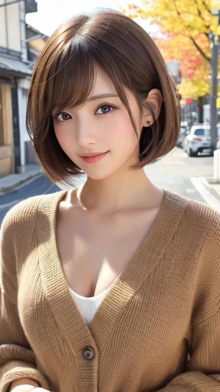 (8k, RAW Photos, Highest quality:1.2), (reality, reality的:1.4), (非常に詳細な8kwallpaper)、Sharp focus, Cinema Lighting, 細部までBeautiful Eyes, Asymmetrical bangs, Glowing Skin, Highly detailed skin ,High resolution, Attention to detail, Detailed hairstyle, Detailed beauty face, Hyper Real, Perfect limbs, Perfect ??????? ,1 Japanese girl,Famous idols of Japan, Perfect female body,smile,short eyelashes,double eyelid,Look straight here,Autumn Coordination、Stand up straight and face me, whole body ,winter,Warm clothes,look straight at me,Streets of Europe、Tabletop、wallpaper、reality的、Bright lighting、Professional Lighting、Face Light Smooth Lighting、Japanese women、Adult、Beautiful woman、action、gravure、Sexy、so beautiful、Beautiful Skin、Beautiful and detailed、Detailed face、slim、moderately、((short hair))、((Brunette Hair))、Brown eyes、Looking into the camera、Small Bust、Cleavage, Pretty face,, smile, Blurred Background, 超High resolution, Backlight, Top-down angle,whole body、Accurate 5 fingers, software , Bony body, Japanese women, One person, Perfect body, 超Detailed face, Detailed lips, Beautiful Eyes, double eyelid, Light brown hair, Asymmetrical hair, Asymmetrical bangs, Messy Hair,
