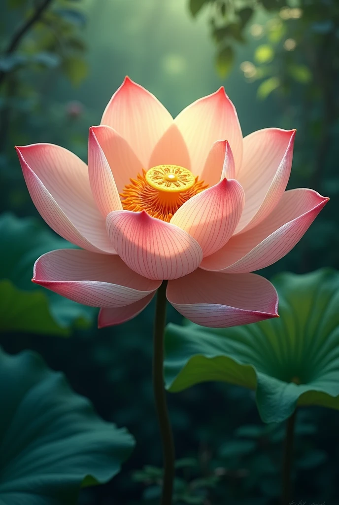 Rose + Lotus cross breeding 