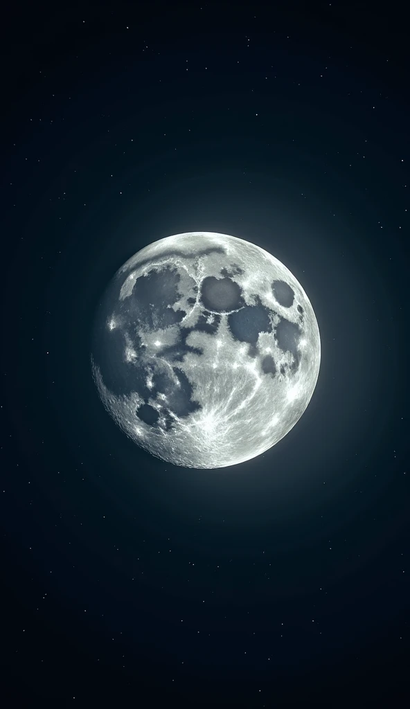 Generate an image of the Moon as seen from Earth, in low exposure, best qualityer