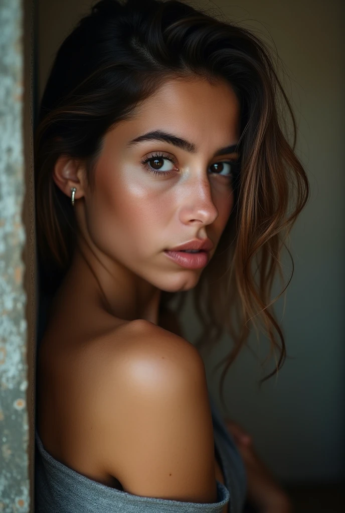 The Over-the-Shoulder Look: The subject looks back over their shoulder towards the camera, creating a natural and engaging shot.
