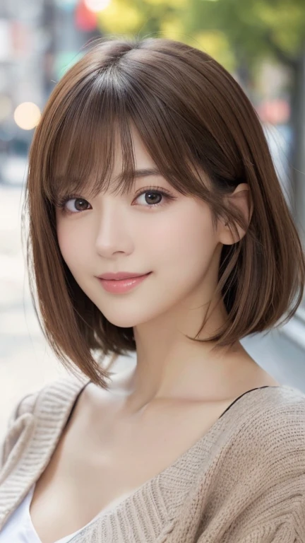 (8k, RAW Photos, Highest quality:1.2), (reality, reality的:1.4), (非常に詳細な8kwallpaper)、Sharp focus, Cinema Lighting, 細部までBeautiful Eyes, Asymmetrical bangs, Glowing Skin, Highly detailed skin ,High resolution, Attention to detail, Detailed hairstyle, Detailed beauty face, Hyper Real, Perfect limbs, Perfect Anatomy ,1 Japanese girl,Famous idols of Japan, Perfect female body,smile,short eyelashes,double eyelid,Look straight here,Spring coordination、Stand up straight and face me, whole body ,winter,Warm clothes,look straight at me,Streets of Europe、Tabletop、wallpaper、reality的、Bright lighting、Professional Lighting、Face Light Smooth Lighting、Japanese women、Adult、Beautiful woman、action、gravure、Sexy、so beautiful、Beautiful Skin、Beautiful and detailed、Detailed face、slim、moderately、((short hair))、((Brunette Hair))、Brown eyes、Looking into the camera、Small Bust、Cleavage, Pretty face,, smile, Blurred Background, 超High resolution, Backlight, Top-down angle,whole body、Accurate 5 fingers, software , Bony body, Japanese women, One person, Perfect body, 超Detailed face, Detailed lips, Beautiful Eyes, double eyelid, Light brown hair, Asymmetrical hair, Asymmetrical bangs, Messy Hair,