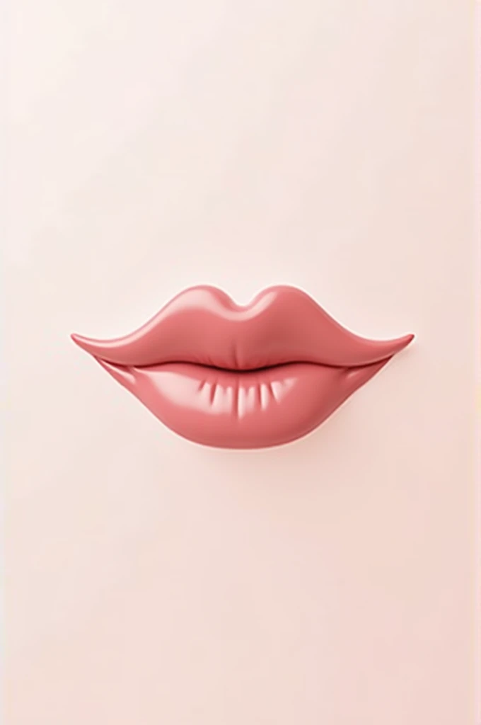 Create a minimalist logo for a lip gloss store
