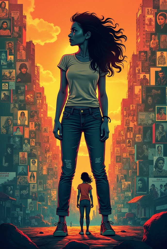 A poster in support of the Maria da Penha Law