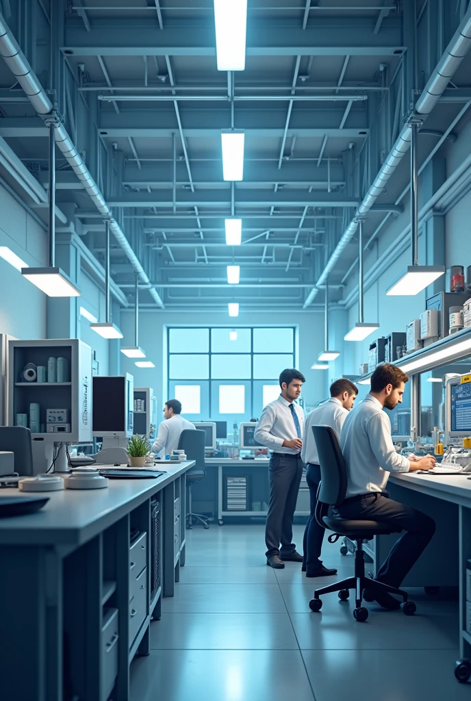 create an image where it is seen that a company carries out controls to avoid deficiencies