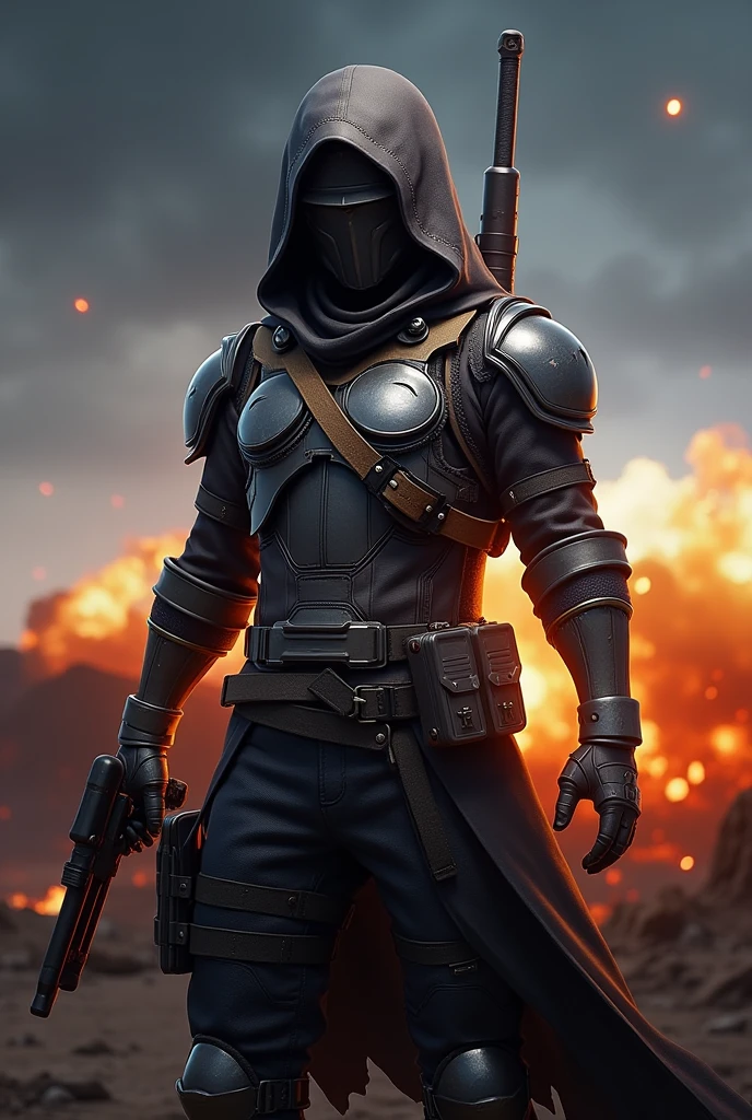 ChatGPT 4o mini
Entrar
You said:
Create a Prompt of the best costume of the Pubg mobile game and a battle environment, with great image quality.
ChatGPT said:
ChatGPT
Prompt:
Create a high-quality image that showcases an elite outfit from the PUBG Mobile game, like the costume "Dark Warrior" ou "Elite Assassin", in an intense battle environment. The costume must be detailed, com lifelike textures e um brilho que destaque suas características exclusivas, like armor plates and stylized details. The battle environment must be a devastated landscape, with debris, smoke and traces of combat, reflecting the tension and action of the war scenario. Use dramatic lighting to highlight the outfit and create a striking contrast with the background..
You said:
Mais detalhes
ChatGPT said:
ChatGPT Detailed Prompt:
Create a high-resolution image that highlights an elite outfit from the PUBG Mobile game, like the costume "Dark Warrior" ou "Elite Assassin". The costume must be displayed in a dynamic and imposing pose, with all the details clear, like polished armor, lifelike textures, and different accessories. Include details such as scars, wear and tear and stylized elements that define the look of the costume.
The battlefield environment must be a devastated battlefield, with a combination of urban ruins and arid lands. Add elements such as vehicle wreckage, collapsing structures, and a charred landscape to convey the intensity of the combat. Include visual effects such as thick smoke, distant explosions and dimmed lights to create a chaotic and dramatic atmosphere.
Use dramatic lighting to make the costume stand out against the background. Lighting should create strong contrasts, highlighting the details of the costume and making it stand out against the dark and tumultuous backdrop. Add touches of warm colors, like oranges and reds, to suggest explosions and fire, balanced with cool shadows to accentuate the depth and tension of the scene.
high resolution, breastsout.