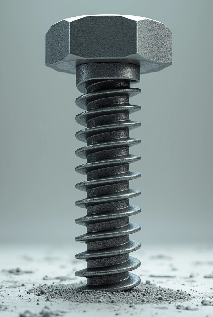 screw in foreground, giving me all the details 
