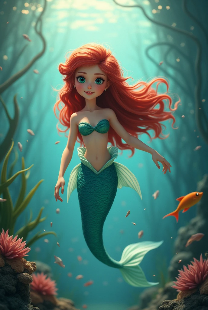  mermaid girl 
