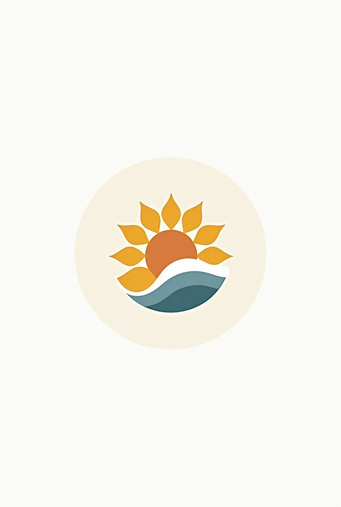 create my signature my name is katerine franco with a round logo that downloads round white background with the fusion of a wave and a sunflower that is modest and pretty