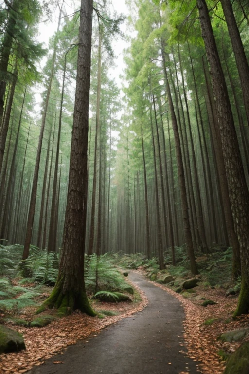 Dense forest