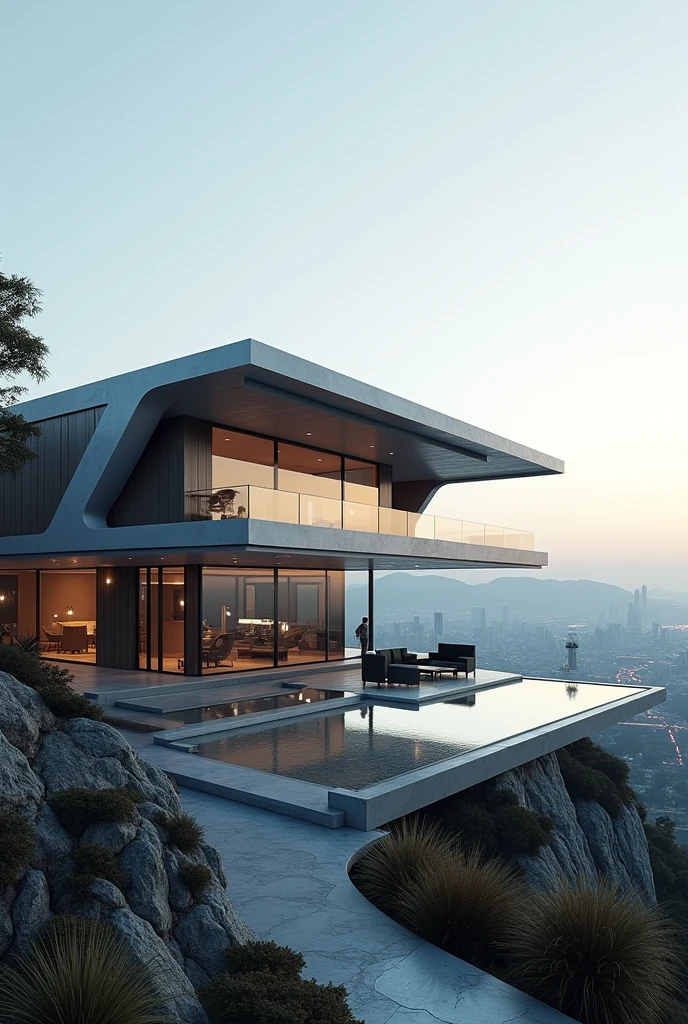 futuristic house
