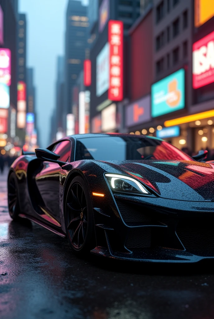 Black car
