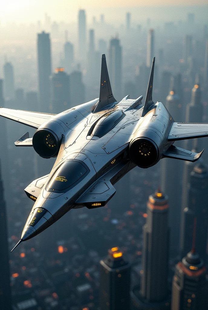 Futuristic aircraft