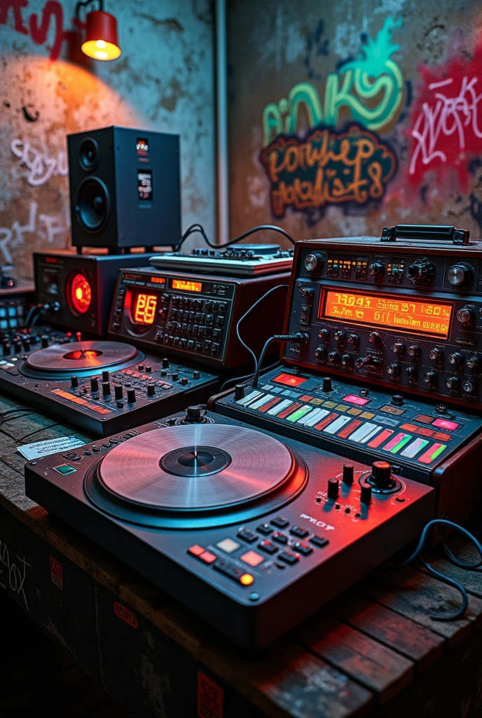 hip hop sound equipment