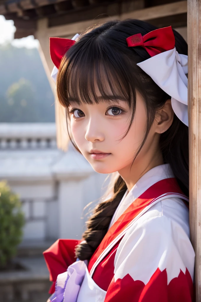 Shrine maiden face