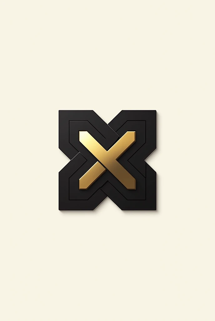 Generate a black and gold logo, with the initials in capital letters ALL 