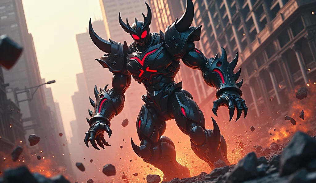 Kamen Rider、The Demon Sabotegron's Attack