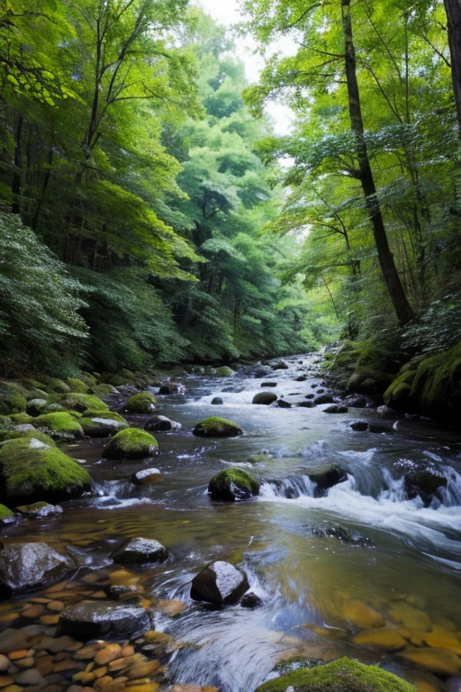 forest、river