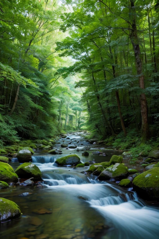 forest、river