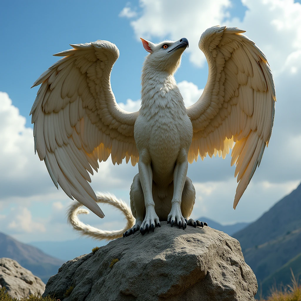 Griffin, rock, 